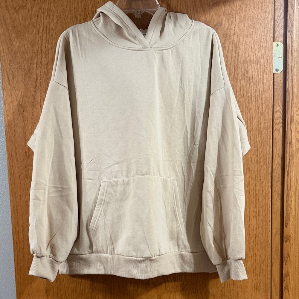 Casual Tan Hoodie for Women